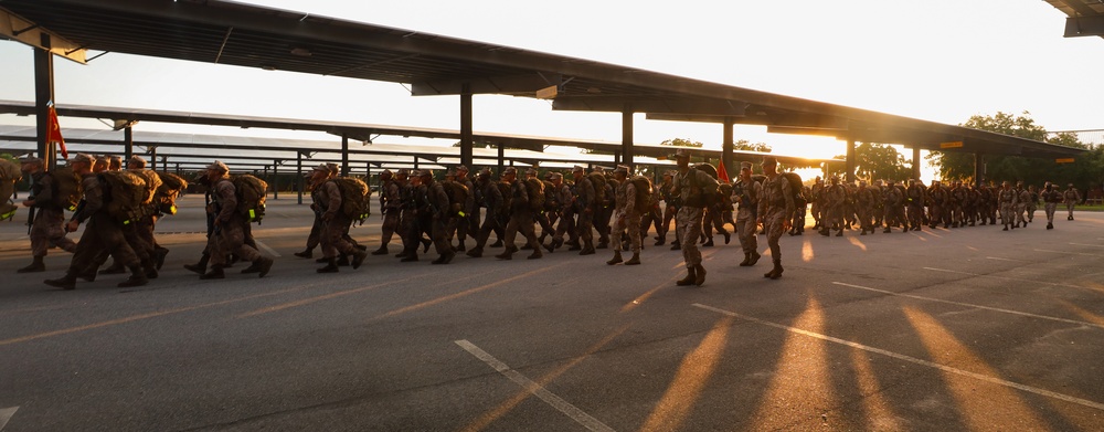 Alpha Company EGA Ceremony