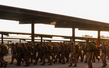Alpha Company EGA Ceremony