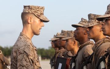 Alpha Company EGA Ceremony
