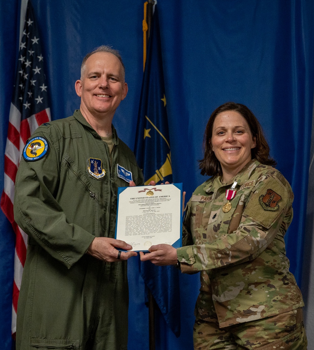 Lt. Col. Parini celebrates retirement