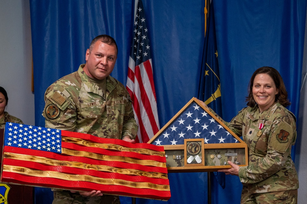 Lt. Col. Parini celebrates retirement