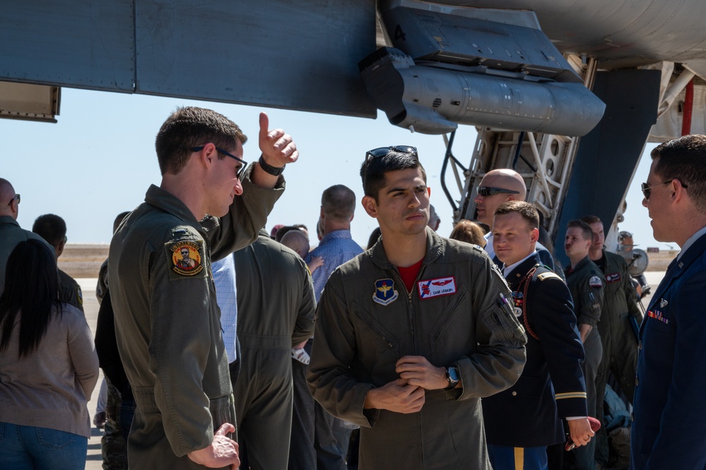 B-1B Lancer visits Laughlin
