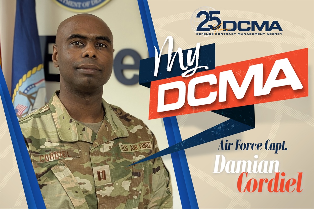 My DCMA: Air Force Capt. Damian Cordiel, lead contract administrator