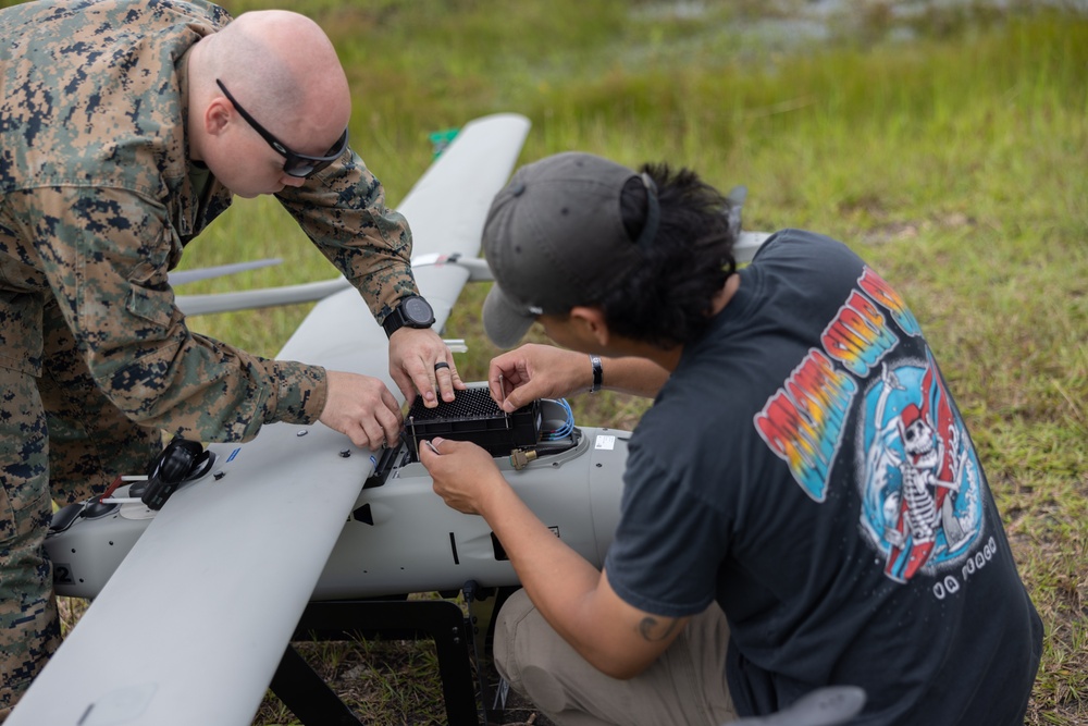 22nd MEU (SOC) | XVE30 Stalker Takes Flight