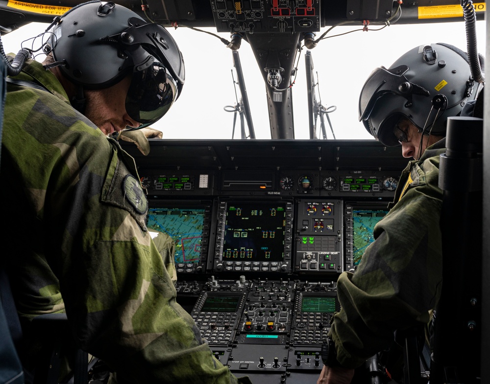U.S. and Sweden continue bilateral CSAR exercise