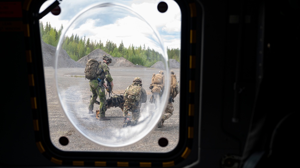 U.S. and Sweden continue bilateral CSAR exercise