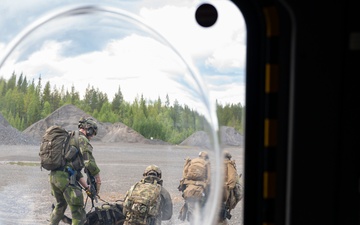 U.S. and Sweden continue bilateral CSAR exercise