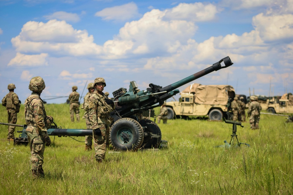 82nd Airborne Division: Artillery Live-Fire Training