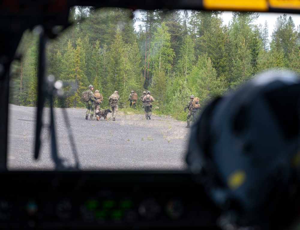U.S. and Sweden continue bilateral CSAR exercise