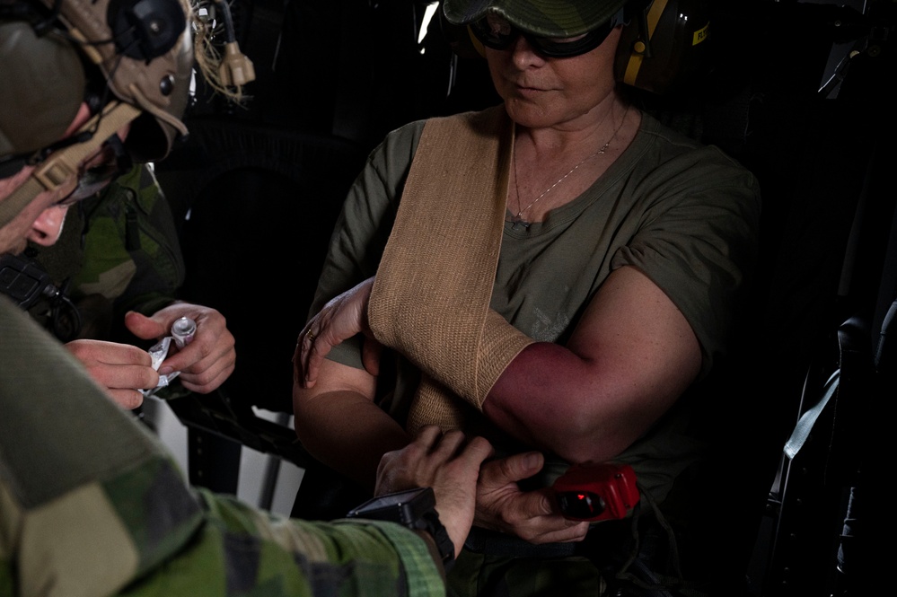 U.S. and Sweden continue bilateral CSAR exercise