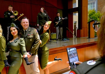 NYCRB Future Soldiers take oath during Army Birthday 250th reception