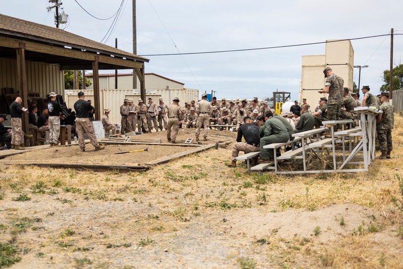 V31 Marines execute EOTG air raid course