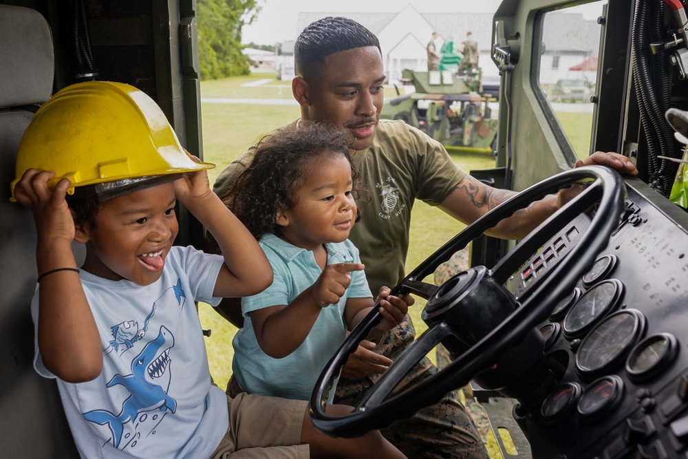 Marine Corps Combat Service Support Schools hosts Bring Your Child to Work Day