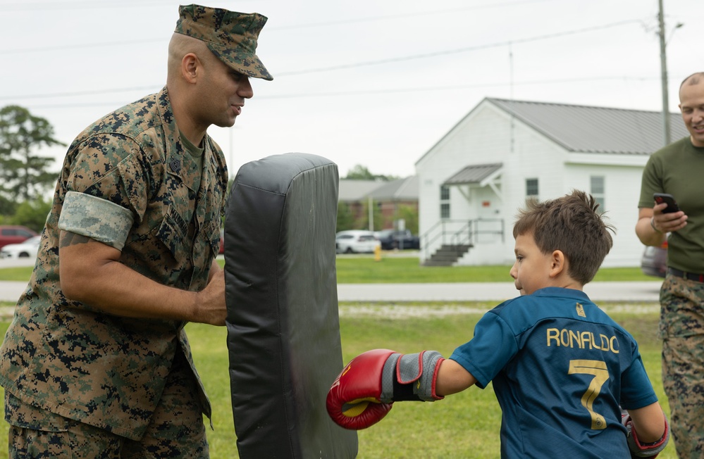 Marine Corps Combat Service Support Schools hosts Bring Your Child to Work Day
