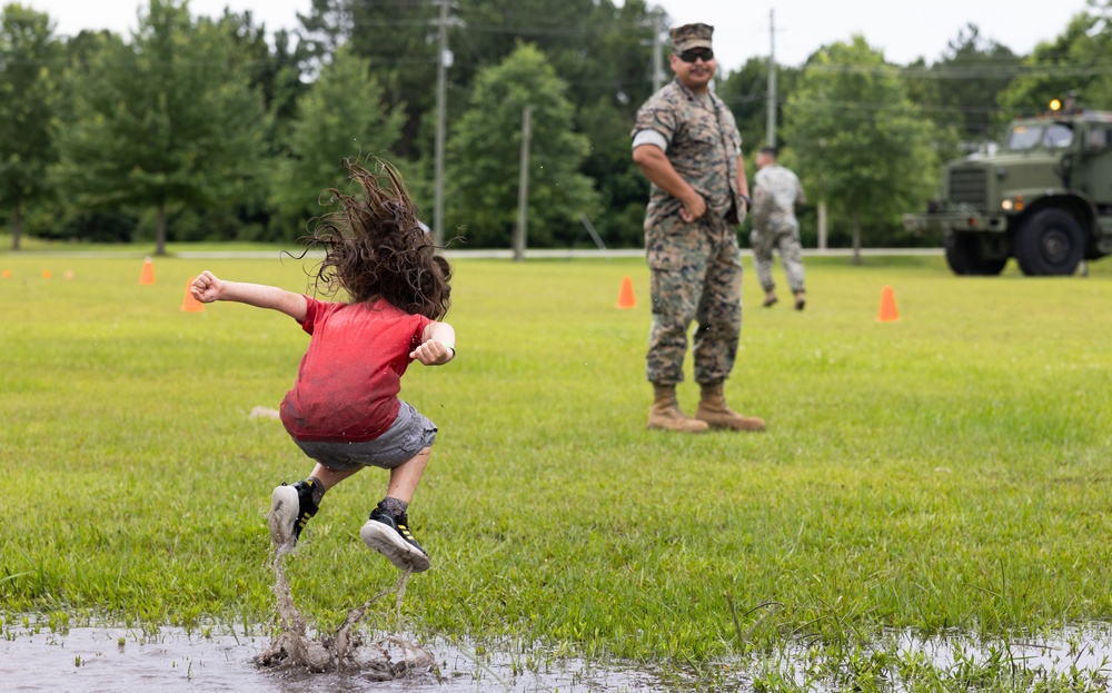 Marine Corps Combat Service Support Schools hosts Bring Your Child to Work Day