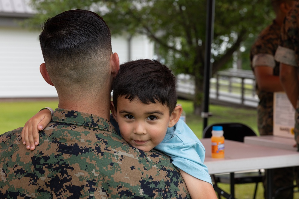 Marine Corps Combat Service Support Schools hosts Bring Your Child to Work Day
