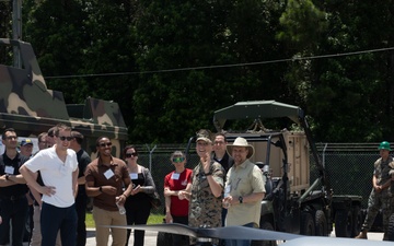 Defense Science Study Group Visits Combat Logistics Battalion 8, Innovation Campus