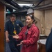 Sailors train for toxic gas aboard USS Ronald Reagan (CVN 76)