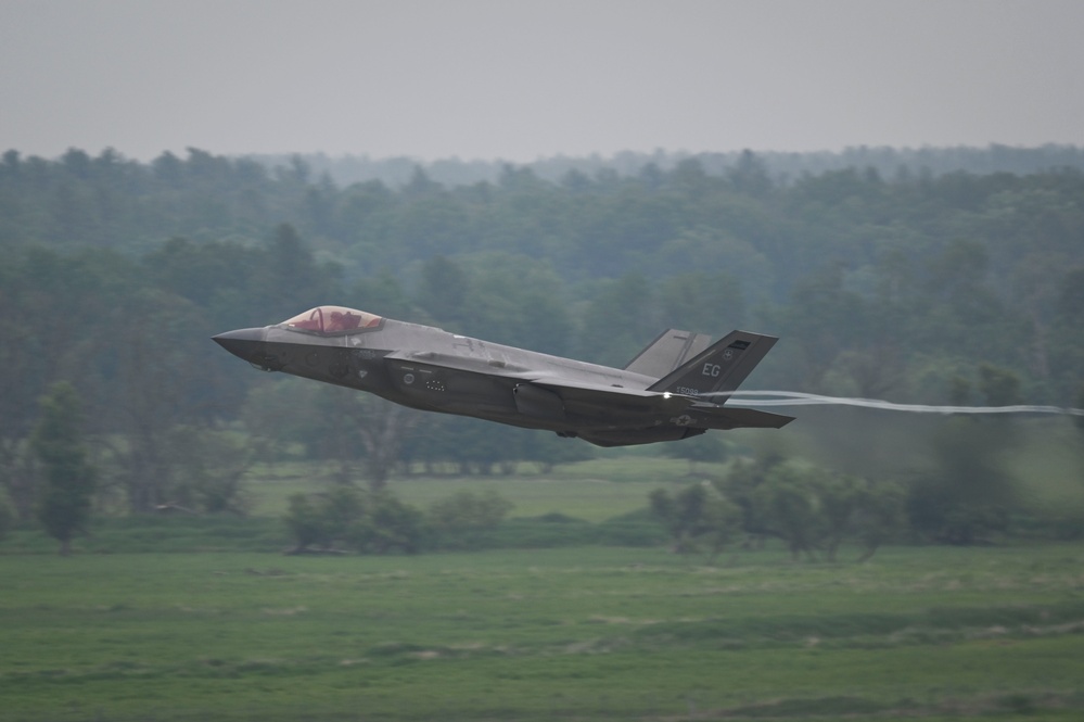 58th Fighter Squadron and Aircraft Maintenance Unit execute Sentry North 2025