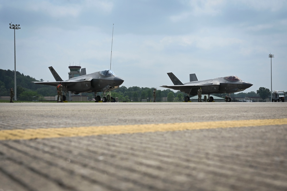 58th Fighter Squadron and Aircraft Maintenance Unit execute Sentry North 2025