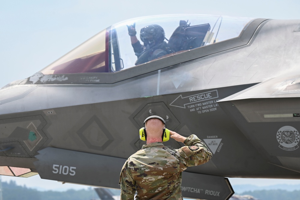 58th Fighter Squadron and Aircraft Maintenance Unit execute Sentry North 2025