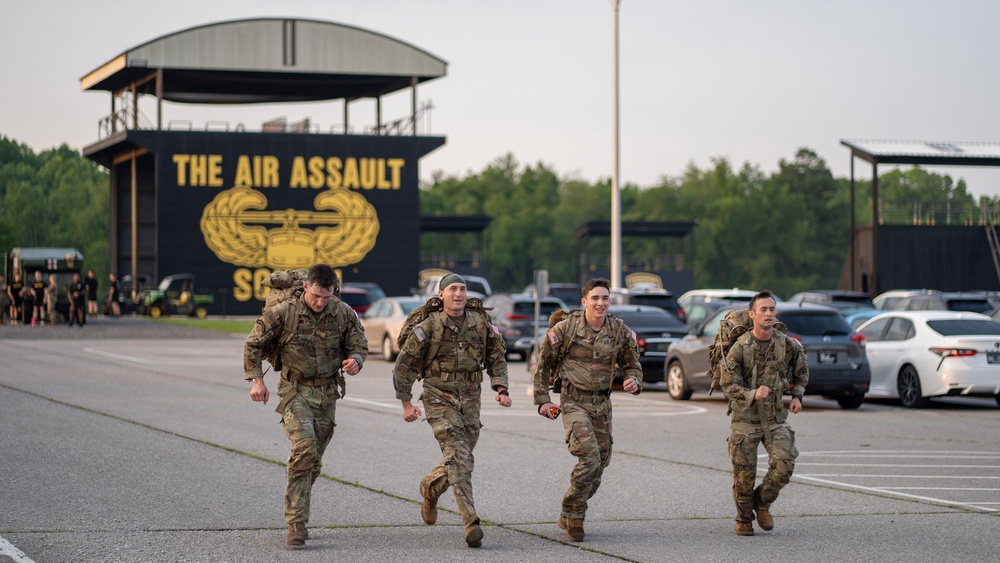 Best Air Assault Competition for Week of the Eagles 2025