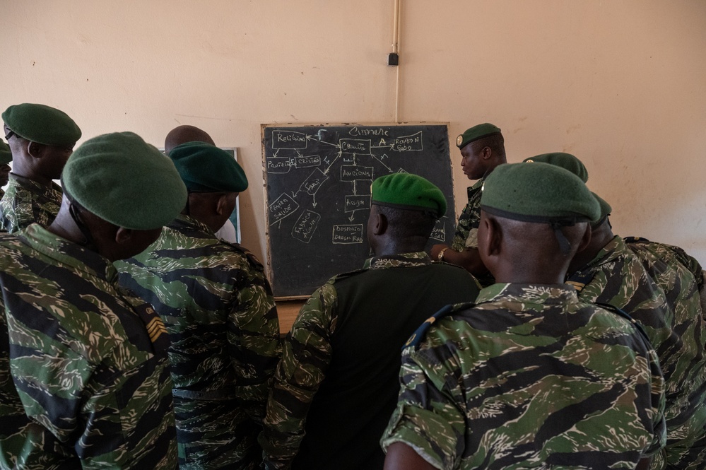 U.S. Army Civil Affairs performs first JCET with Guarda Nacional Guinea-Bissau
