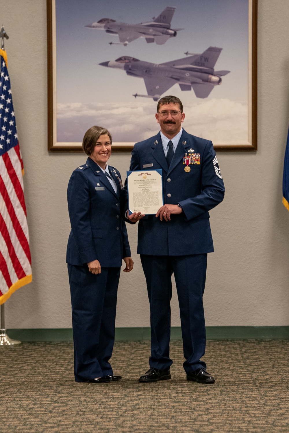 Lehman celebrates retirement at 122nd Fighter Wing