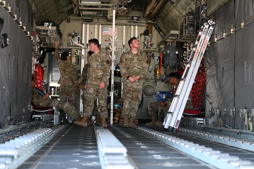 Air Force Academy Cadets visit 302d AW