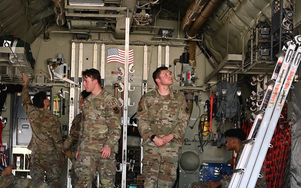 Air Force Academy Cadets visit 302d AW