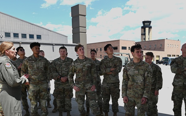 Air Force Academy Cadets visit 302d AW
