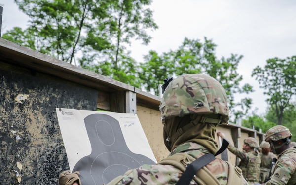 District of Columbia National Guard soldiers compete in Top Shot competition during Annual Training