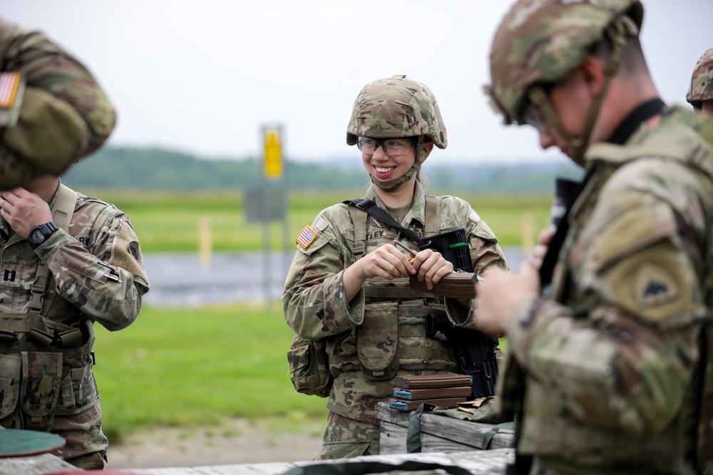 District of Columbia National Guard soldiers compete in Top Shot competition during Annual Training