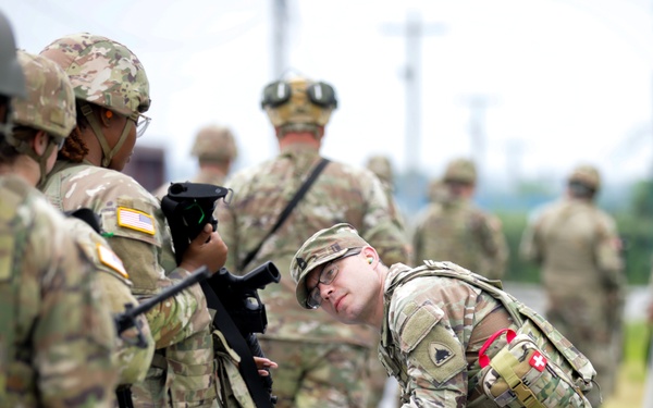 District of Columbia National Guard soldiers compete in Top Shot competition during Annual Training