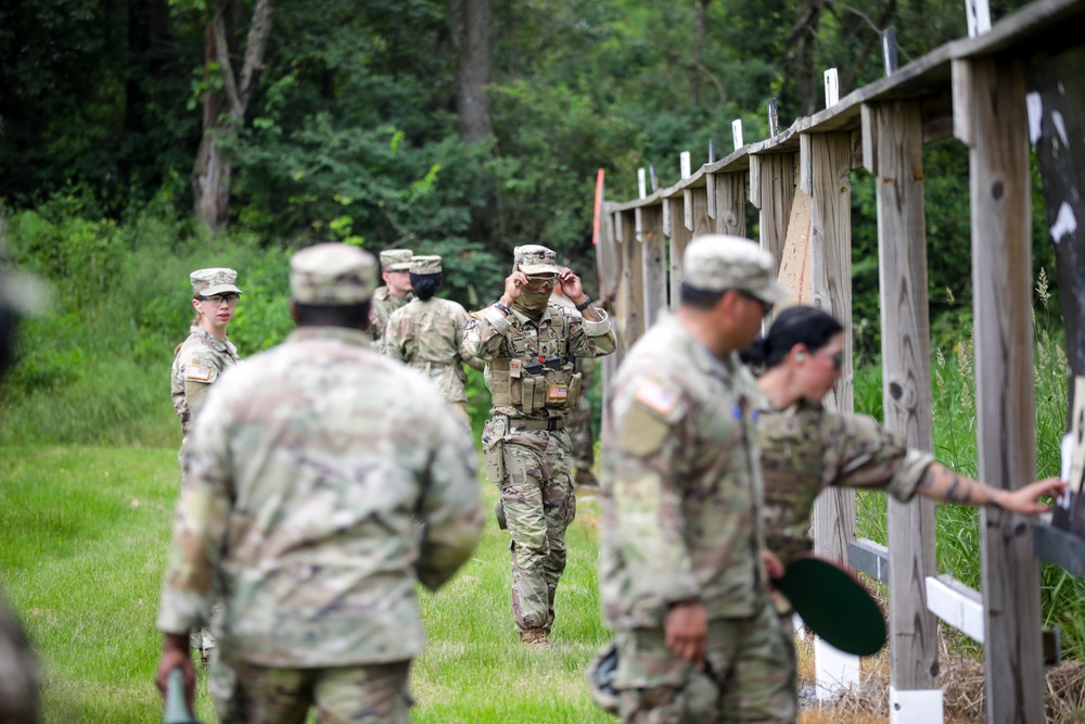 District of Columbia National Guard soldiers compete in Top Shot competition during Annual Training