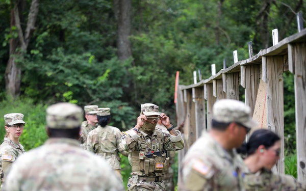 District of Columbia National Guard soldiers compete in Top Shot competition during Annual Training
