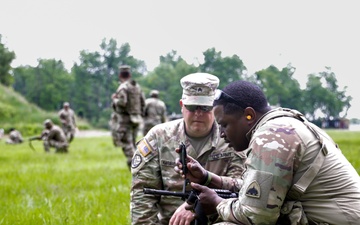 District of Columbia National Guard soldiers compete in Top Shot competition during Annual Training