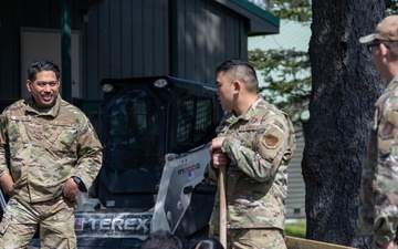 141st Civil Engineer Squadron support Seward Military Resort renovation