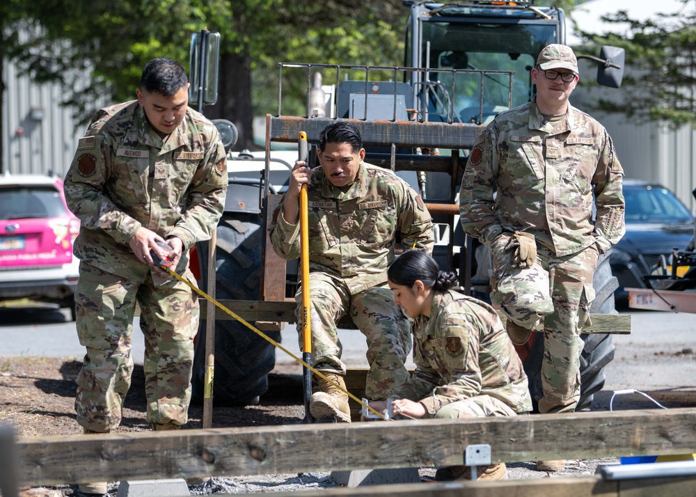 141st Civil Engineer Squadron support Seward Military Resort renovation