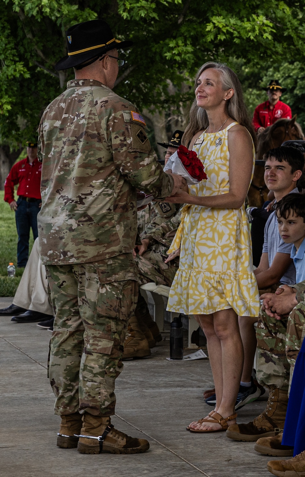 1st Squadron, 4th Cavalry Regiment Change Of Command