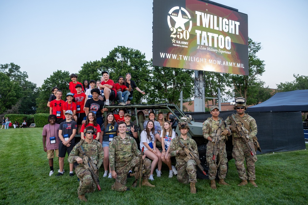 Army 250th Twilight Tattoo