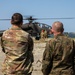Maj. Gen. Maciej Jablonski and Brig. Gen. Daniel Condruz visit 12th CAB during Saber Guardian 25