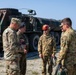 Maj. Gen. Maciej Jablonski and Brig. Gen. Daniel Condruz visit 12th CAB during Saber Guardian 25