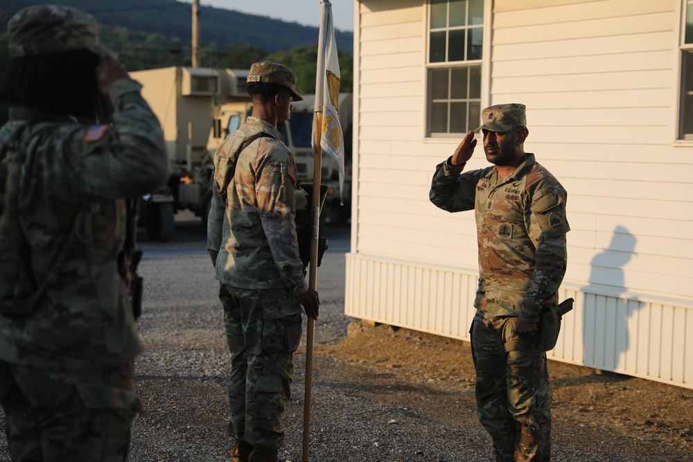 Three Soldiers from the 1946th Financial Management Support Detachment recognized for Outstanding Performance