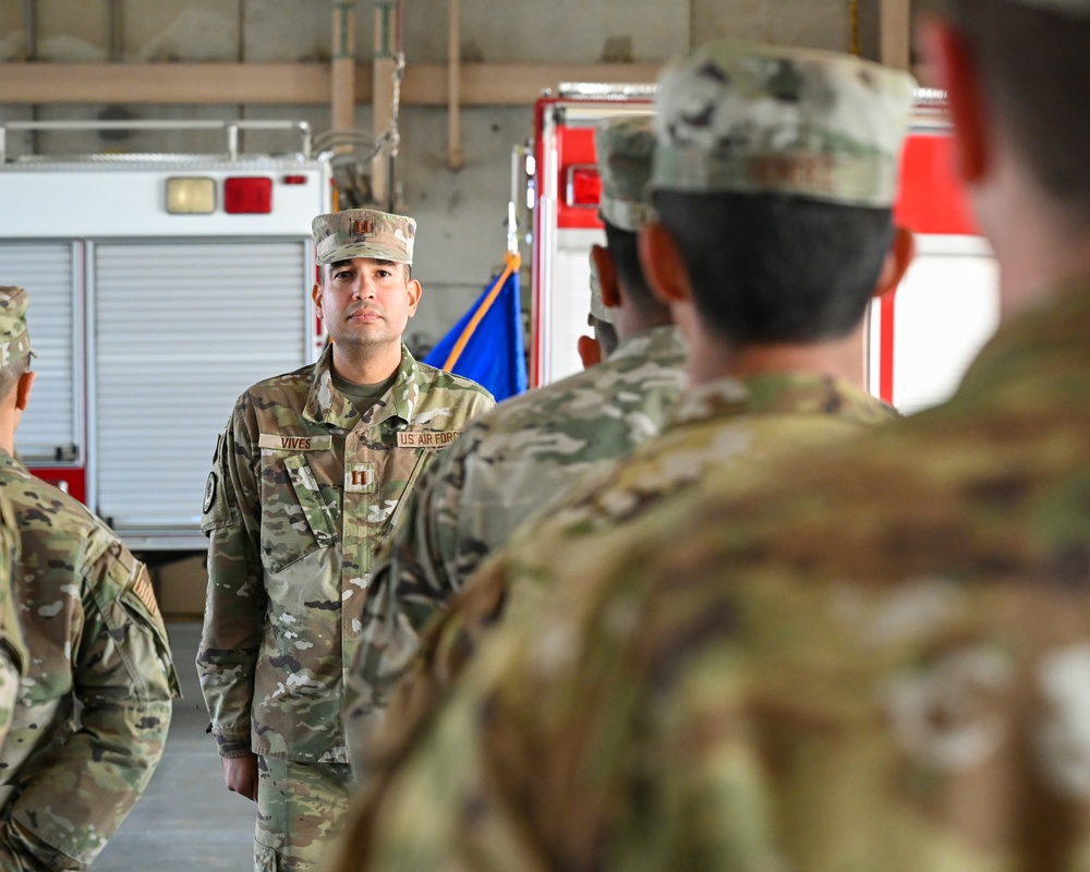 47th Civil Engineer Squadron Change of Command