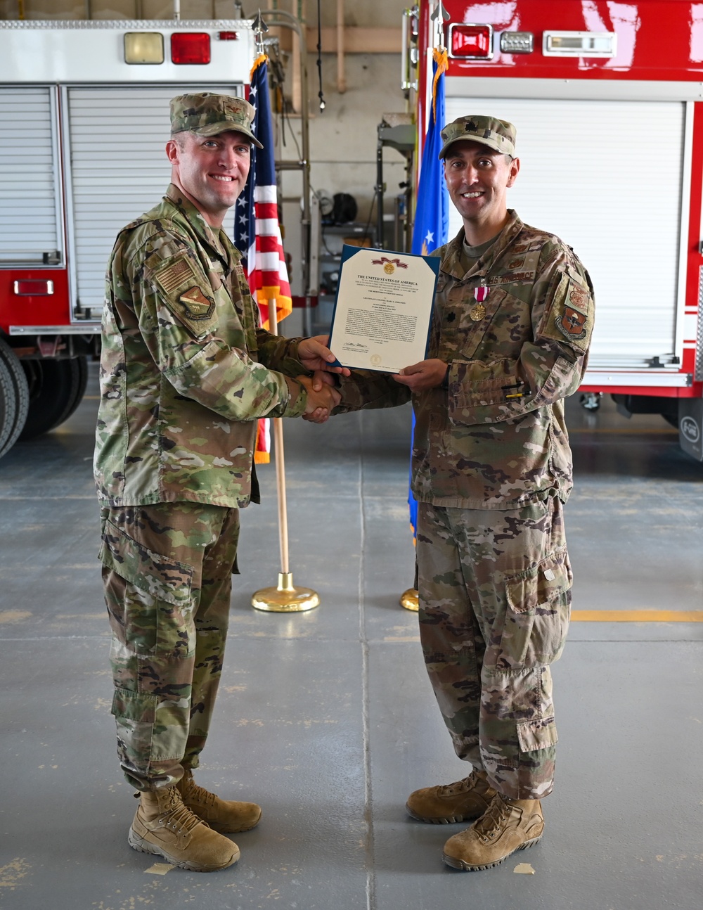 47th Civil Engineer Squadron Change of Command