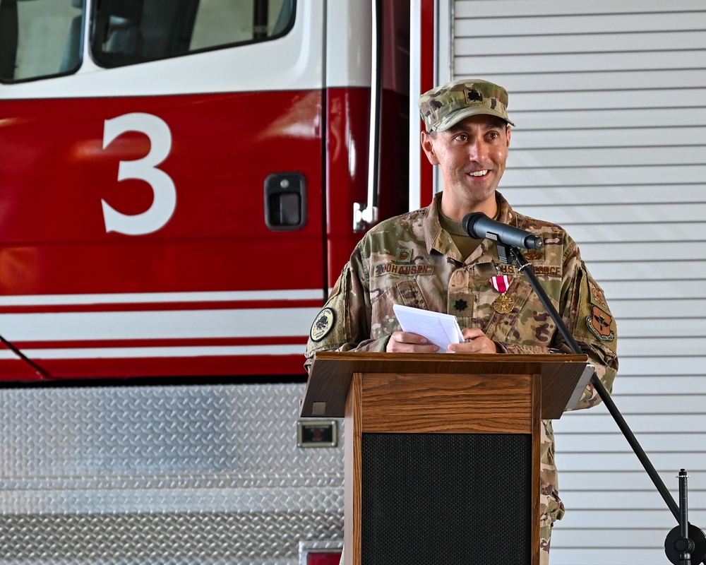 47th Civil Engineer Squadron Change of Command