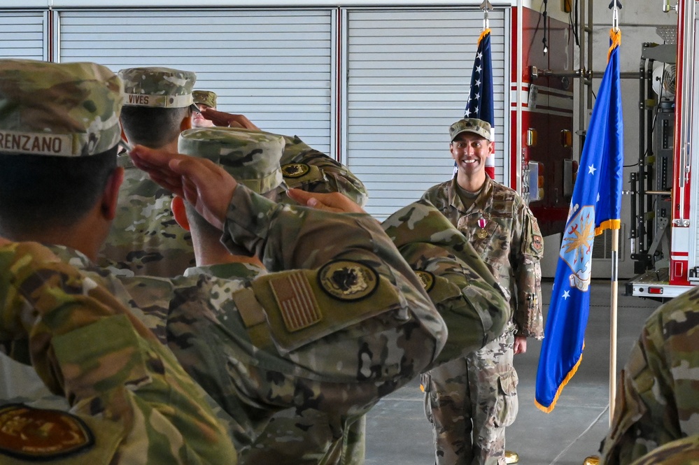 47th Civil Engineer Squadron Change of Command