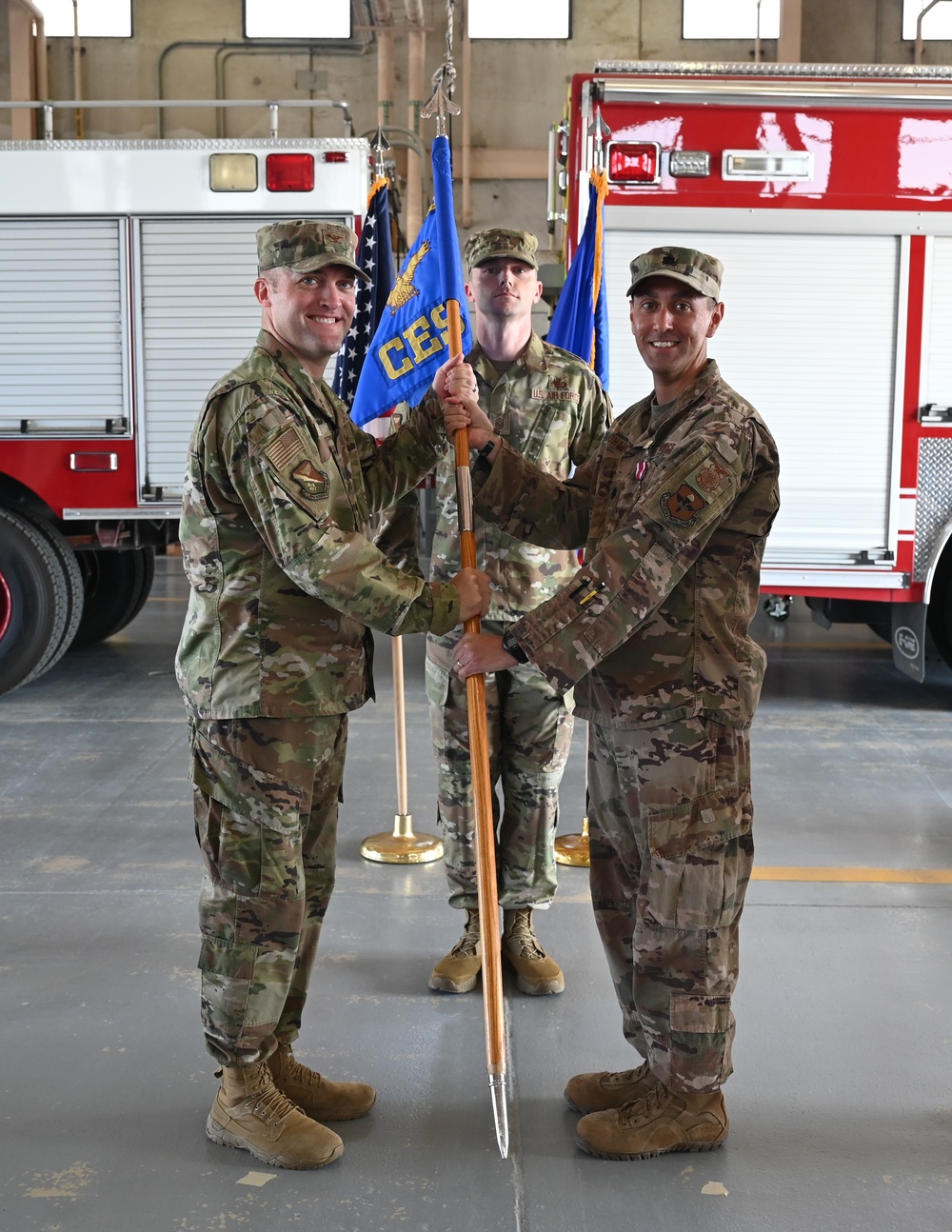 47th Civil Engineer Squadron Change of Command