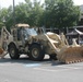 Engineers from the 412th Theater Engineer Command provide equipment displays at the Twilight Tattoo